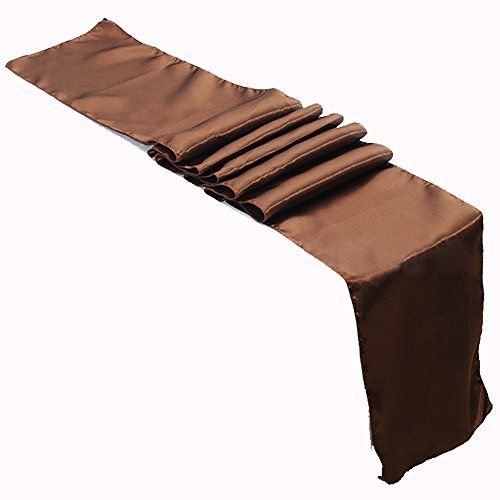 Ruban en satin brun