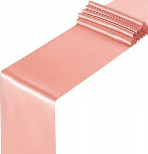 Ruban satin rose pâle