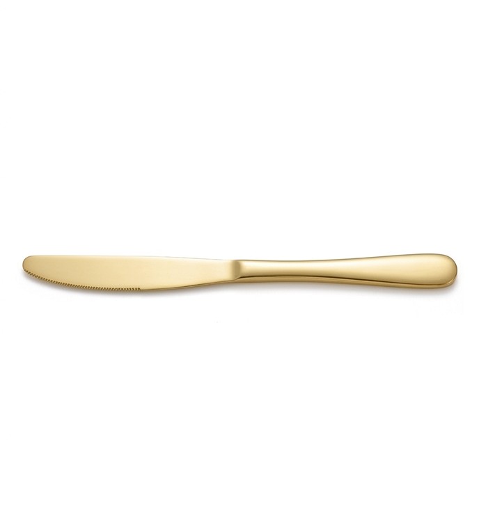 Couteau doré en métal